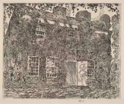 Chata „Home Sweet Home“, č. 3, Easthampton od Childe Hassam