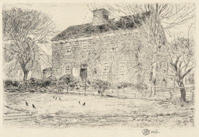 Home Sweet Home, č. 2, Easthampton, 1923 od Childe Hassam