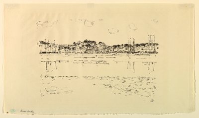 Vnitřní přístav od Childe Hassam