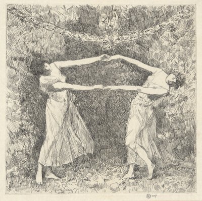 Laurel Danceová od Childe Hassam