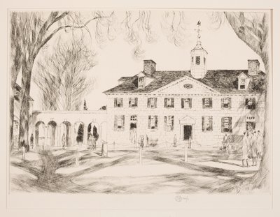 Mt. Vernon, 1925 od Childe Hassam