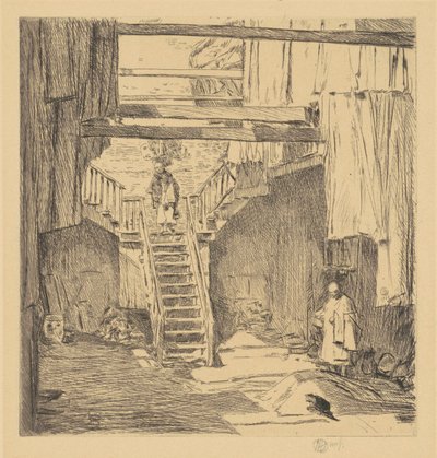 Stará čínská čtvrť, San Francisco od Childe Hassam