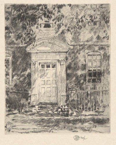 Portsmouthská brána od Childe Hassam