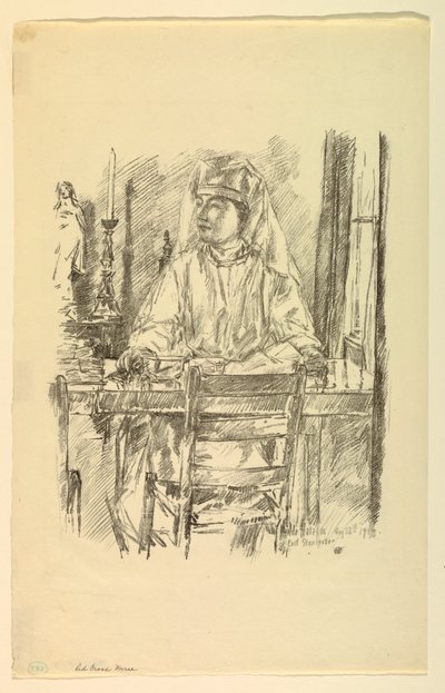 Zdravotní sestra Červeného kříže od Childe Hassam