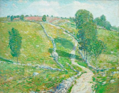 Silnice v zemi Nod od Childe Hassam