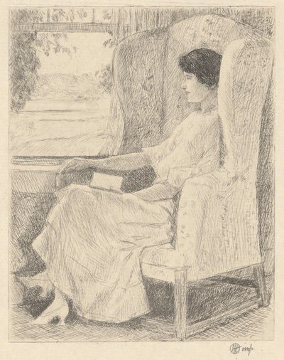 Gruzínská židle od Childe Hassam