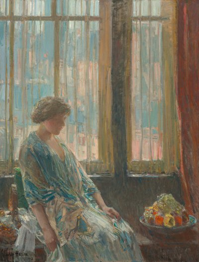 New York Window od Childe Hassam