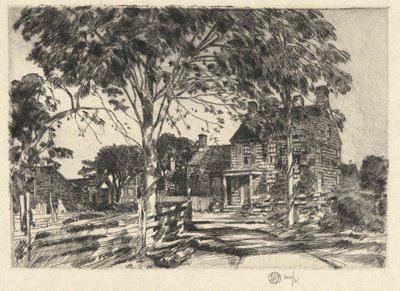 Walt Whitman od Childe Hassam