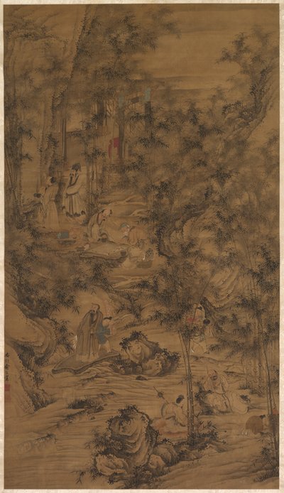 Sedm hodností Bambusového háje od China, Qing dynasty