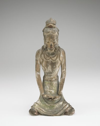 Postava bódhisattvy (keramika) od Chinese School