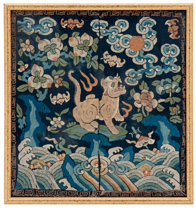 Vojenský hodnostní odznak pantera od Chinese School