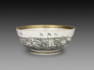 Punch Bowl, cca 1800 od Chinese School