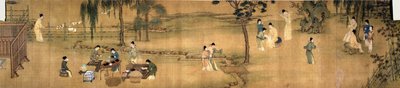 Učenci“ Shromáždění v bambusové zahradě od Chinese School