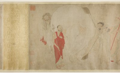 Mytí bílého slona, dynastie Ming od Chinese School