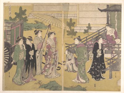 Fuji no Uraha od Chobunsai Eishi