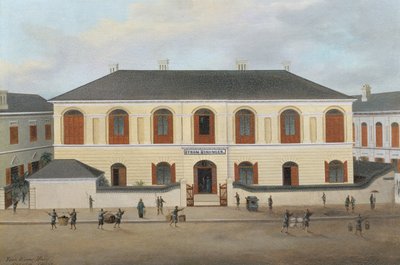 Dům Byrona Biningera (1826-1903), Šanghaj, kolem roku 1870 od Chow Qua