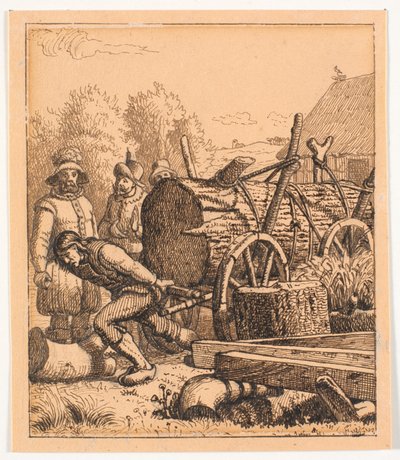 Ilustrace pro sv. Svatý. Blicher, Tři svaté předvečery od Christen Dalsgaard
