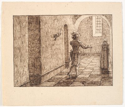 Ilustrace pro sv. Svatý. Blicher, Tři svaté předvečery od Christen Dalsgaard