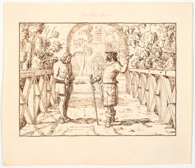 Ilustrace pro sv. Svatý. Blicher, Tři svaté předvečery od Christen Dalsgaard
