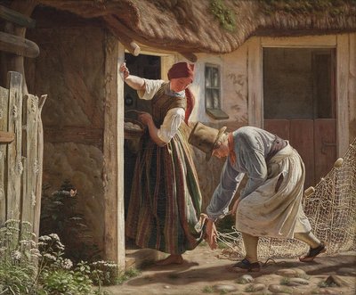 Dívka se chytila ​​do sítě od Christen Dalsgaard