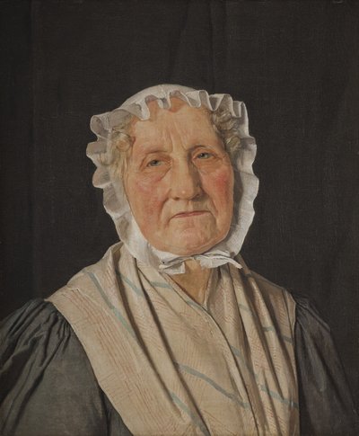 Portrét Inger Margrethe Høyenové, rozené Schrøderové, matky historika umění N.L. Kopec od Christen Købke
