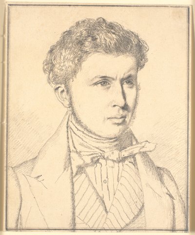 Portrét umělcova bratra, H.P.N. Købke (1812-39) od Christen Købke