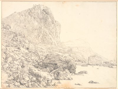 Pohled na Marina Piccola na Capri od Christen Købke