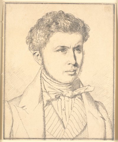 Portrét umělcova bratra, H.P.N. Købke (1812-39) od Christen Købke
