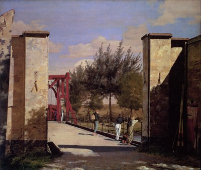 Severní brána Citadely, 1834 od Christen Schjellerup Kobke