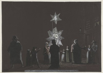 Slavná mše (Deník, 4. ledna 1808) od Christiaan Andriessen