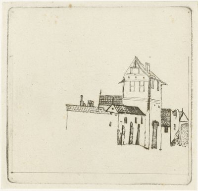 Městské hradby od Christiaan Friedrich Ruppe
