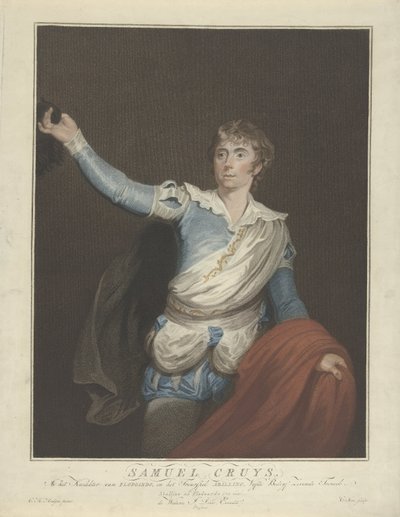 Portrét od Samuela Cruyse od Christiaan Josi
