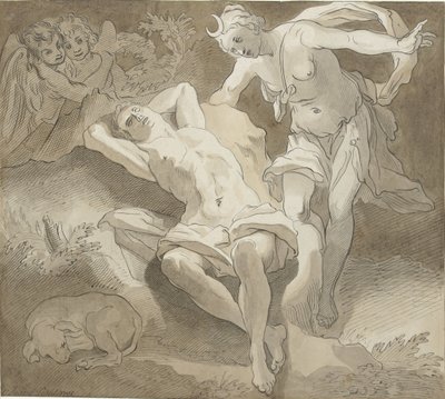 Selene an Endymion od Christiaan Josi