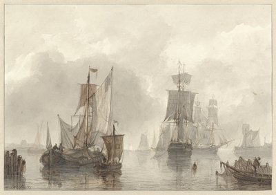 plachetnice od Christiaan Lodewijk Willem Dreibholtz