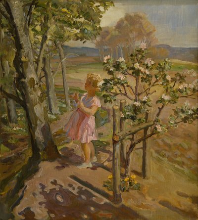In The Orchard (olej na plátně) od Christian Carl Forup