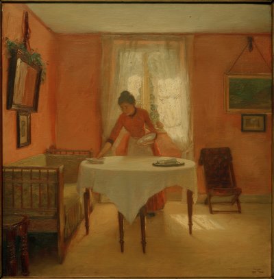 Červený pokoj od Christian Clausen