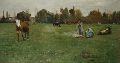 Pastýřky od Christian Eriksen Skredsvig