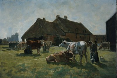 Studie pro Forme a Venoix (olej na plátně) od Christian Eriksen Skredsvig