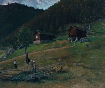 Rodiště Vinje, Telemark od Christian Eriksen Skredsvig