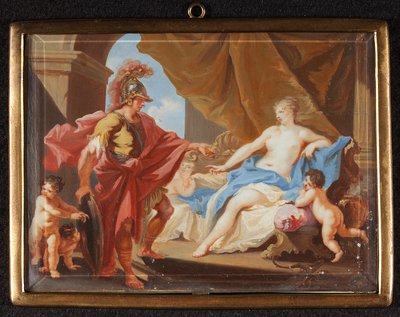 Mars und Venus od Christian Friedrich Zincke