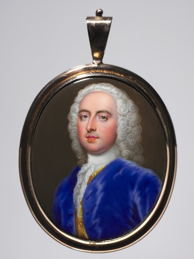 Portrét muže, c. 1735. od Christian Friedrich Zincke