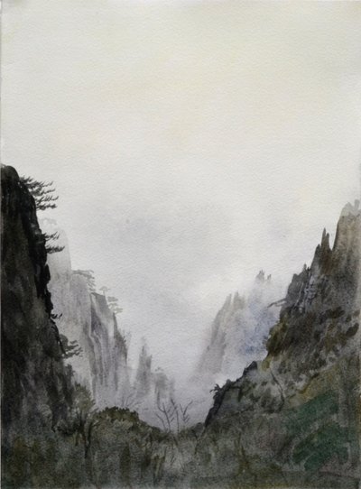 Začínáme věřit, 2015 (akvarel na papíře) od Christian Furr