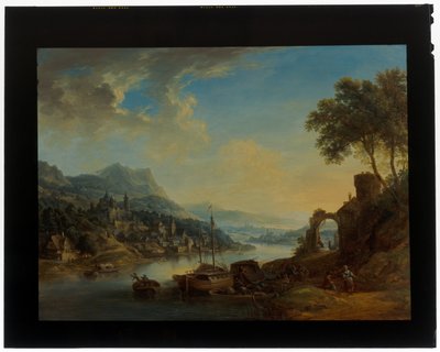 Pár porýnských krajin od Christian Georg the Elder Schuetz
