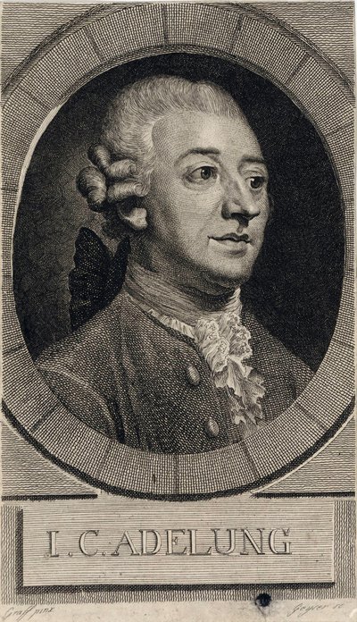 Johann Christoph Adelung 1732-1806. od Christian Gottlieb Geyser