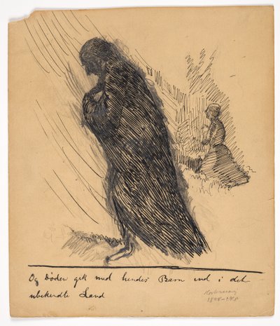 Ilustrační předloha Příběhu matky od Christian Kongstad Petersen