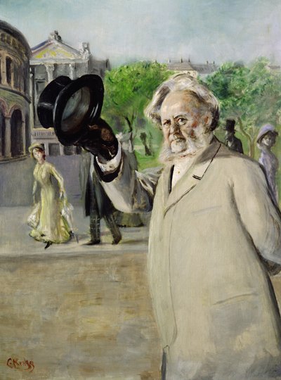 Autor Henrik Ibsen (olej na plátně) od Christian Krohg