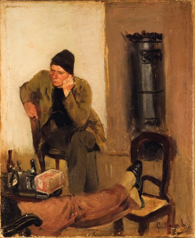Charles Lundh v rozhovoru s Christianem Krohgem od Christian Krohg