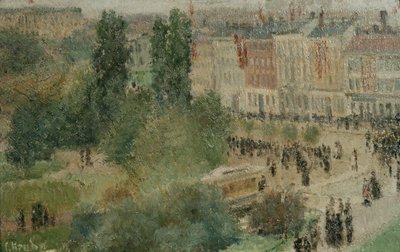 Náměstí Eidsvoll od Christian Krohg