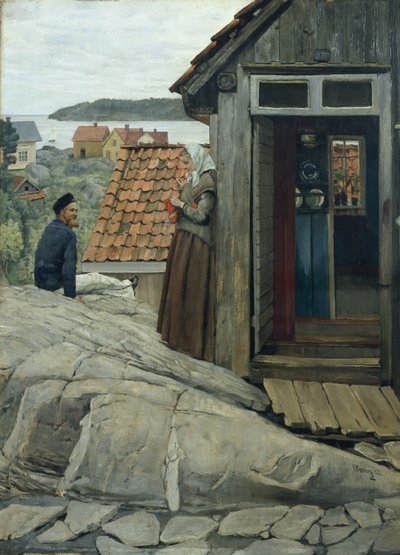Z Pobřeží od Christian Krohg