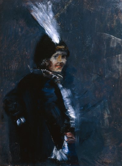 Hyvästi sitten (öljy kankaalle) od Christian Krohg